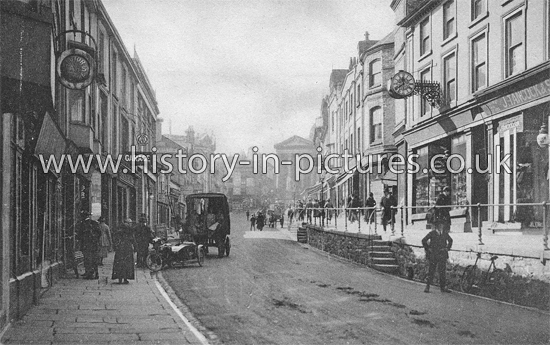 Market Jew Street, Penzance. c.1910.